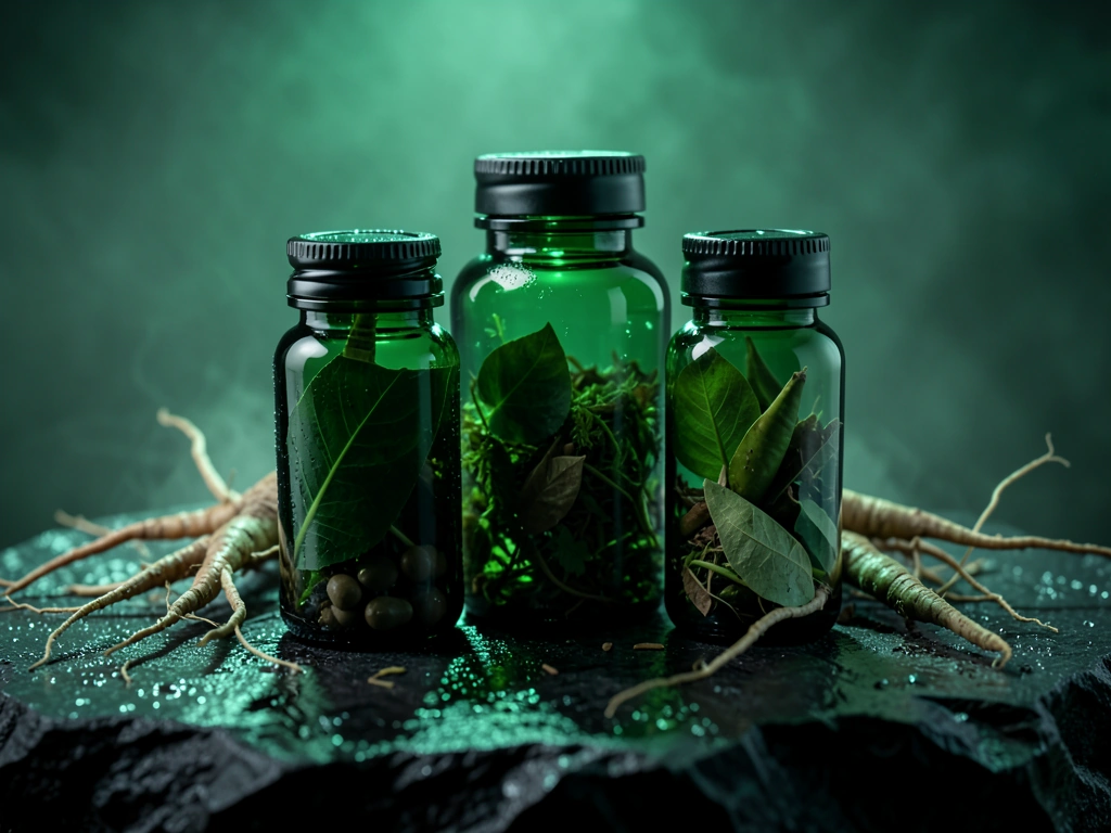 VitaMan botanical extraction vials